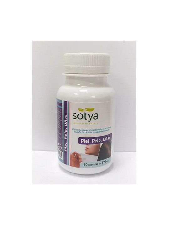 Sotya Cheveux Peau et Ongles 520 mg 60 Capsules