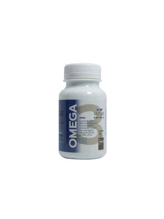 Sotya Huile de Poisson Omega 3 1400 mg 50 Perles