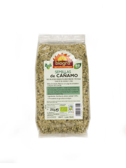 Biográ Graines de Chanvre Décortiquées 250g Bio