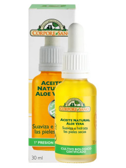 Corpore Huile Naturelle Aloe Vera 30ml Bio