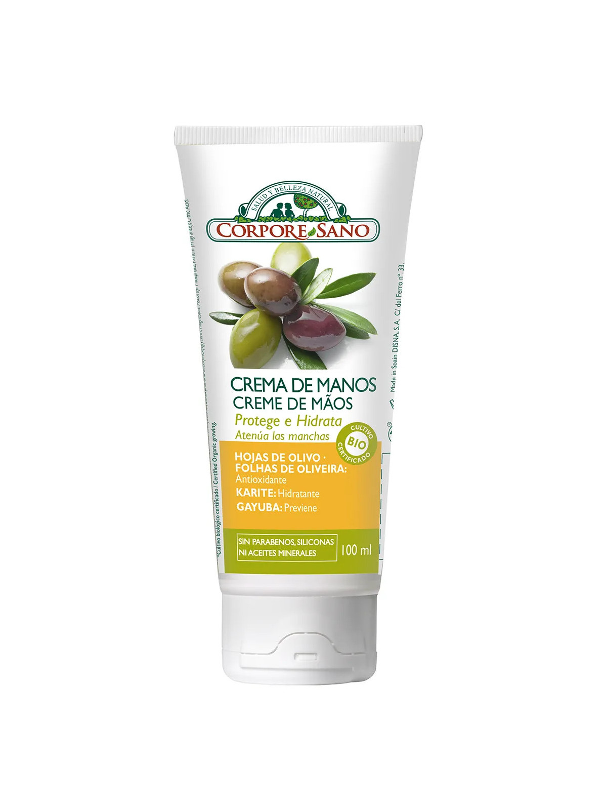 Corpore Crème Mains 100ml Bio