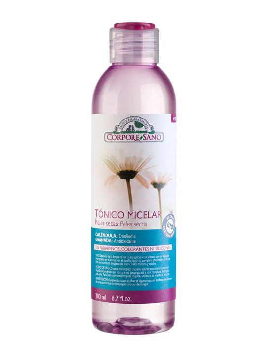 Corpore Tonique Micellaire Peaux Sèches Calendula et Grenade 200ml