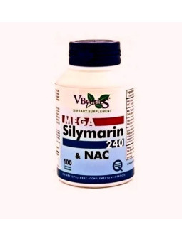 V.Byotic Mega Silymarin 240 et Glutathion Radis Noir 100 Capsules