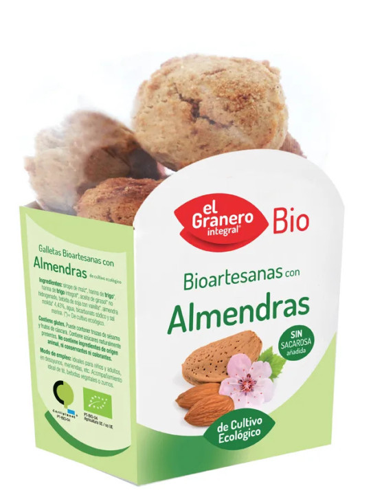 GRANERO Biscuits Bio Artisanaux aux Amandes 250g