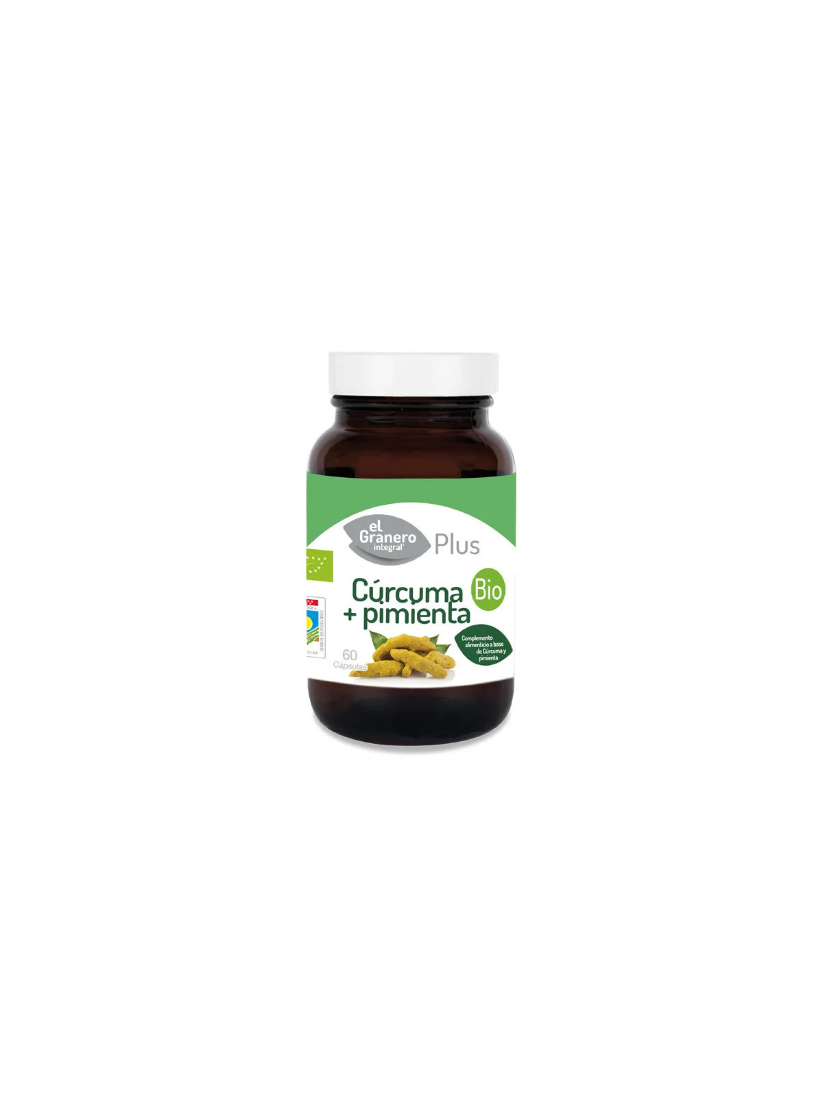 GRANERO S Curcuma Poivre Bio 440mg 60 Gélules