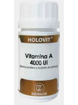 Equisalud Holovit Vitamine A 4000 UI 50 Capsules