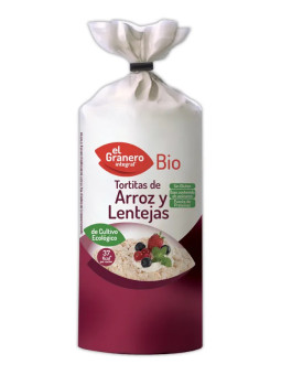 Granero Galettes de Riz et Lentilles Bio 115 g