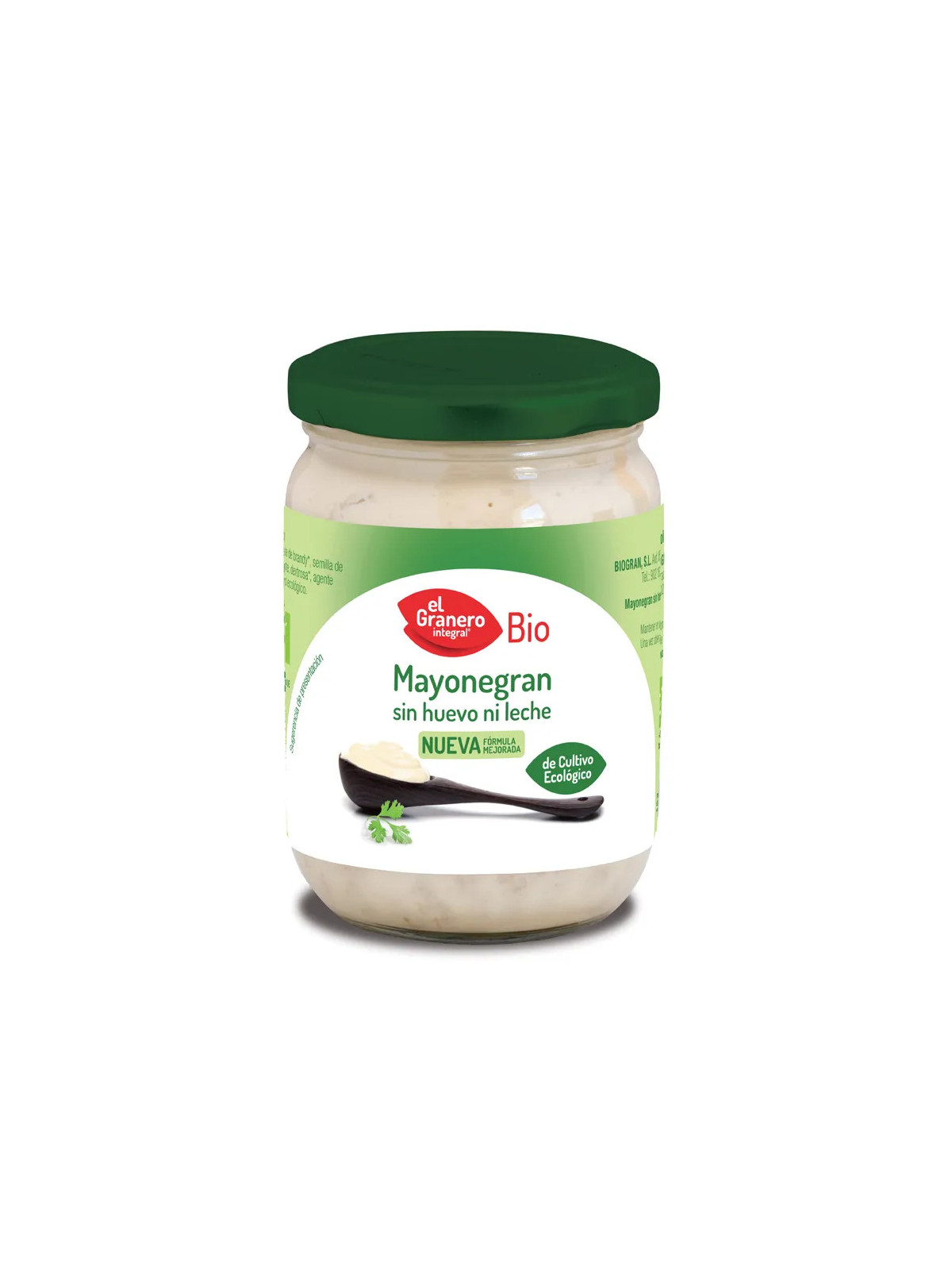 Granero Mayonegran Mayonnaise Sans Œuf Bio 247 g