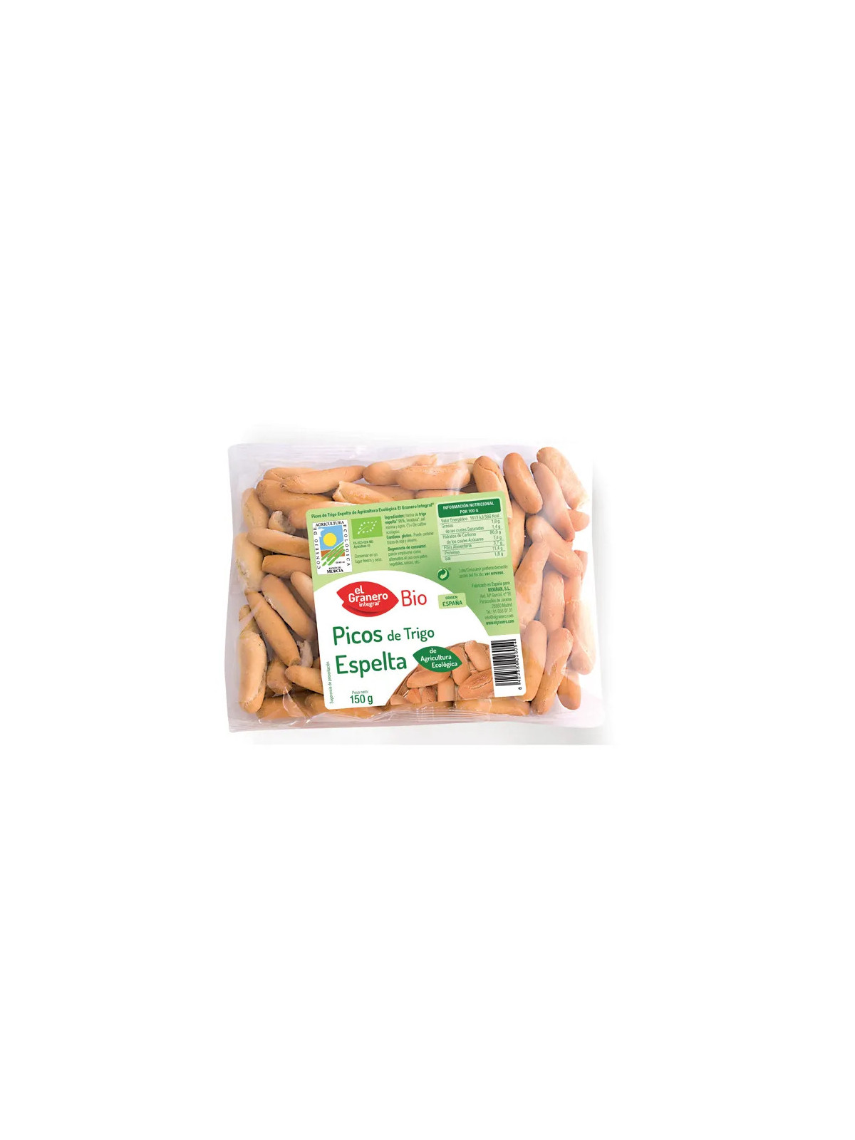 Granero Gressins au Blé Épeautre Bio 150g