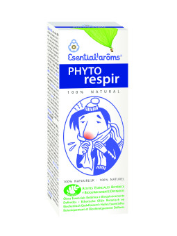 Esential A Phytorespir 30ml avec 4 Sticks Inhalateurs