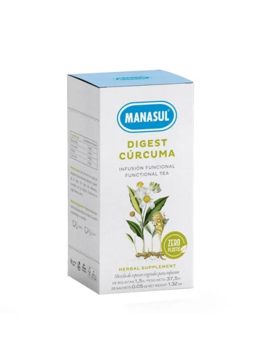Manasul Digest Curcuma 25 Sachets 37,5g