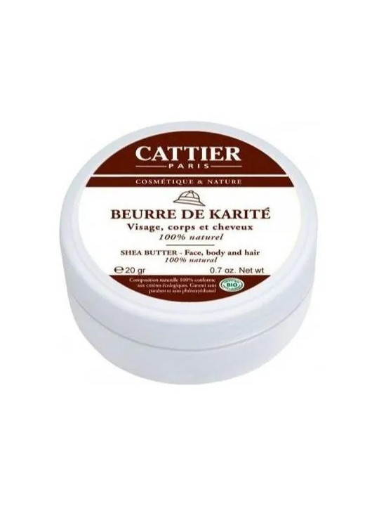 Cattier Beurre de Karité 20g
