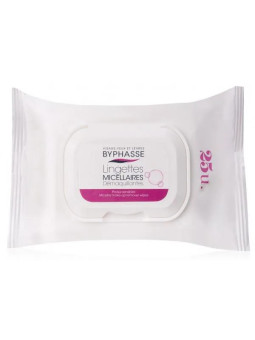 Byphasse Lingettes Démaquillantes Solution Micellaire 25 Unités