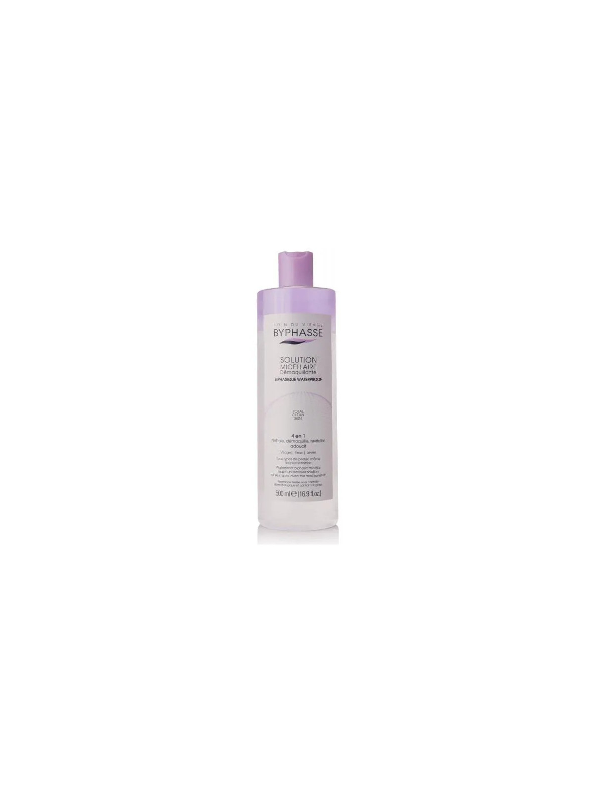 Byphasse Solution Micellaire Démaquillante Biphasée Waterproof 500ml