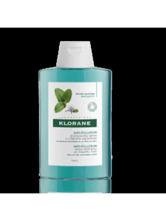 Klorane Shampooing Détox à la Menthe Aquatique 200ml