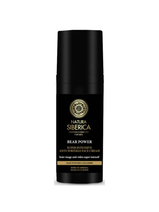 Natura Siberica Bear Power Crème Visage Anti-Rides Intensive 50ml