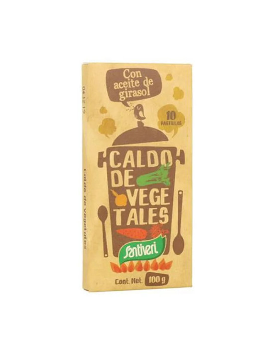 Santiveri Bouillon de Légumes en Comprimés 100g