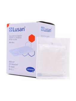 Hartmann Lusan Gaze en Coton 20 Sachets de 5