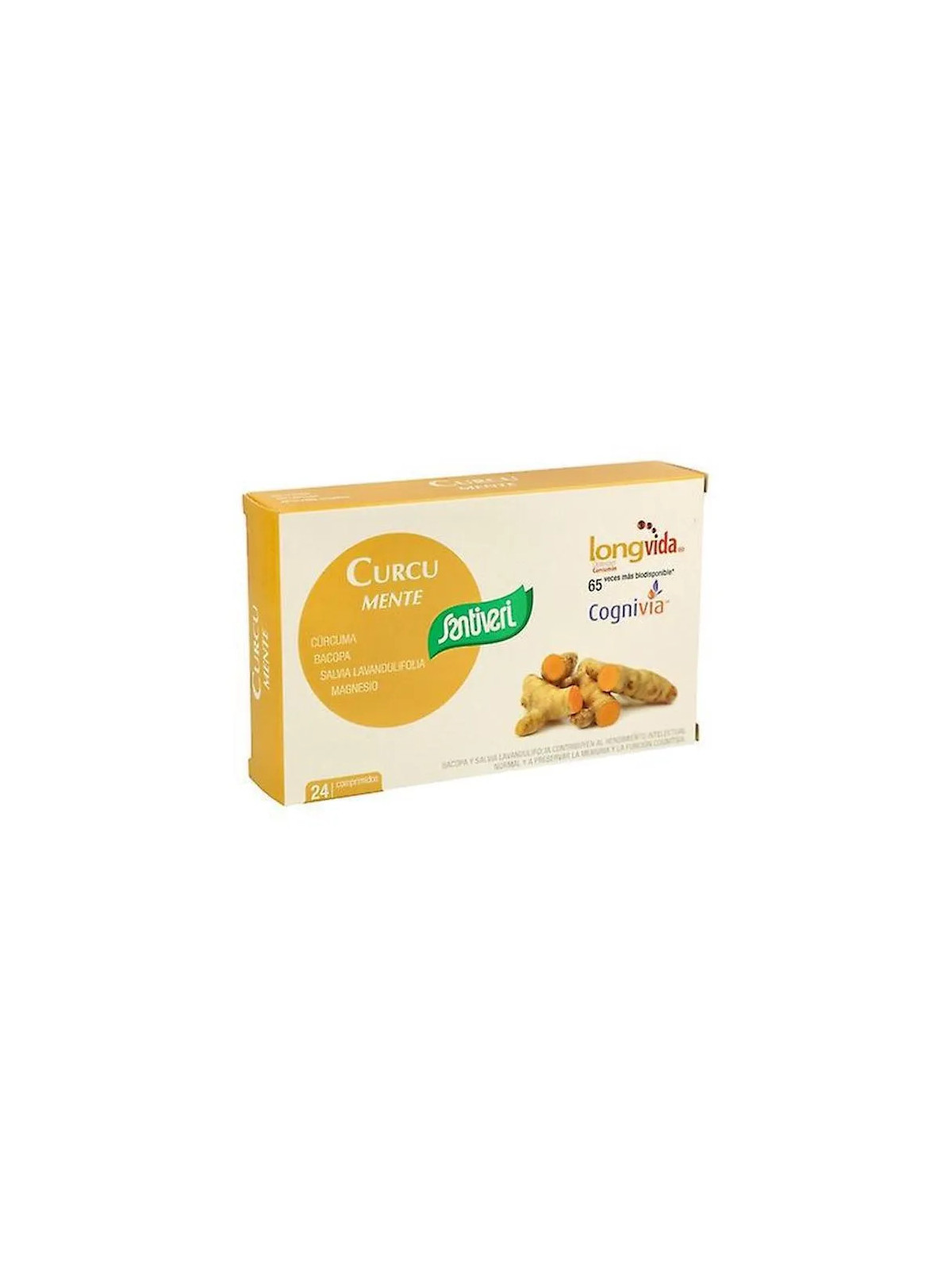 Santiveri Curcu Mentte 24 Comprimés