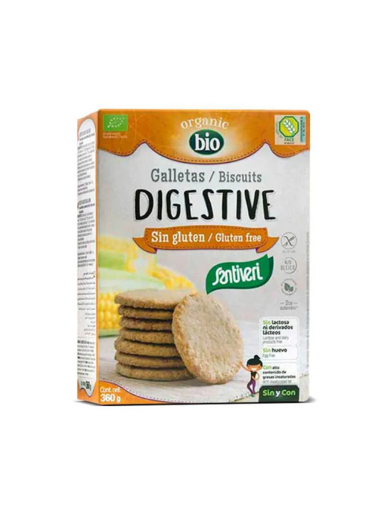 Santiveri Biscuits Digestifs Sans Gluten 360g