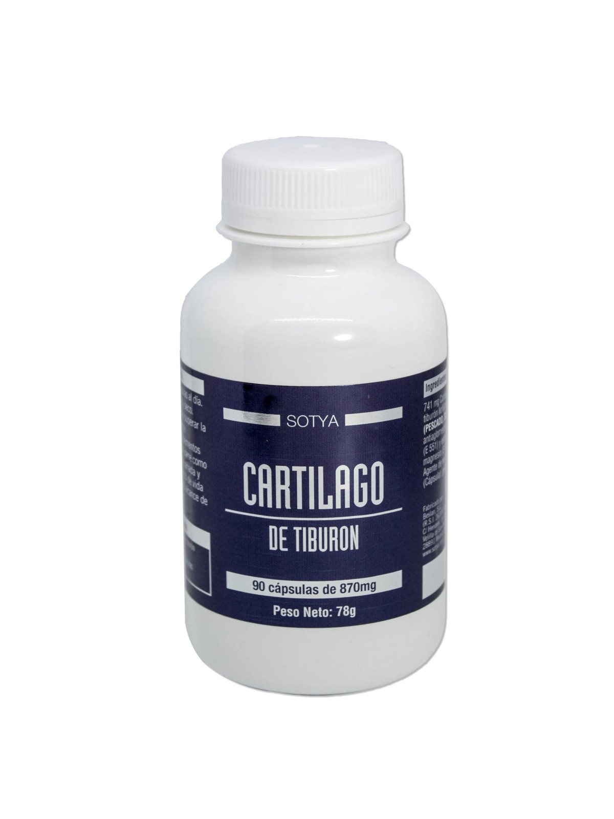 Sotya Cartilage de Requin 870mg 90 Capsules