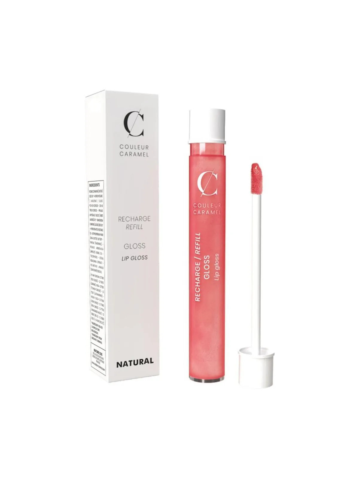 Couleur Caramel Gloss à Lèvres N°904 Rose Recharge 1 Unité