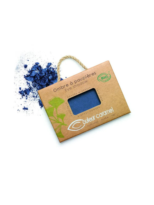 Couleur Caramel Ombre à Paupières N°076 Bleu Marine Recharge 1 Unité