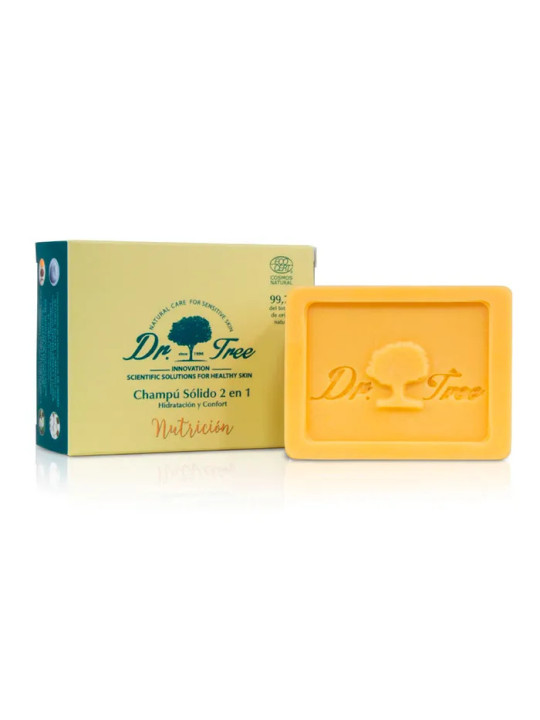 Dr. Tree Shampooing Solide 2 en 1 Nutricion 75g
