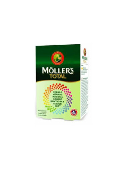 Möller's Total Multivitamines + Omega-3 (28 Comprimés + 28 Perles)