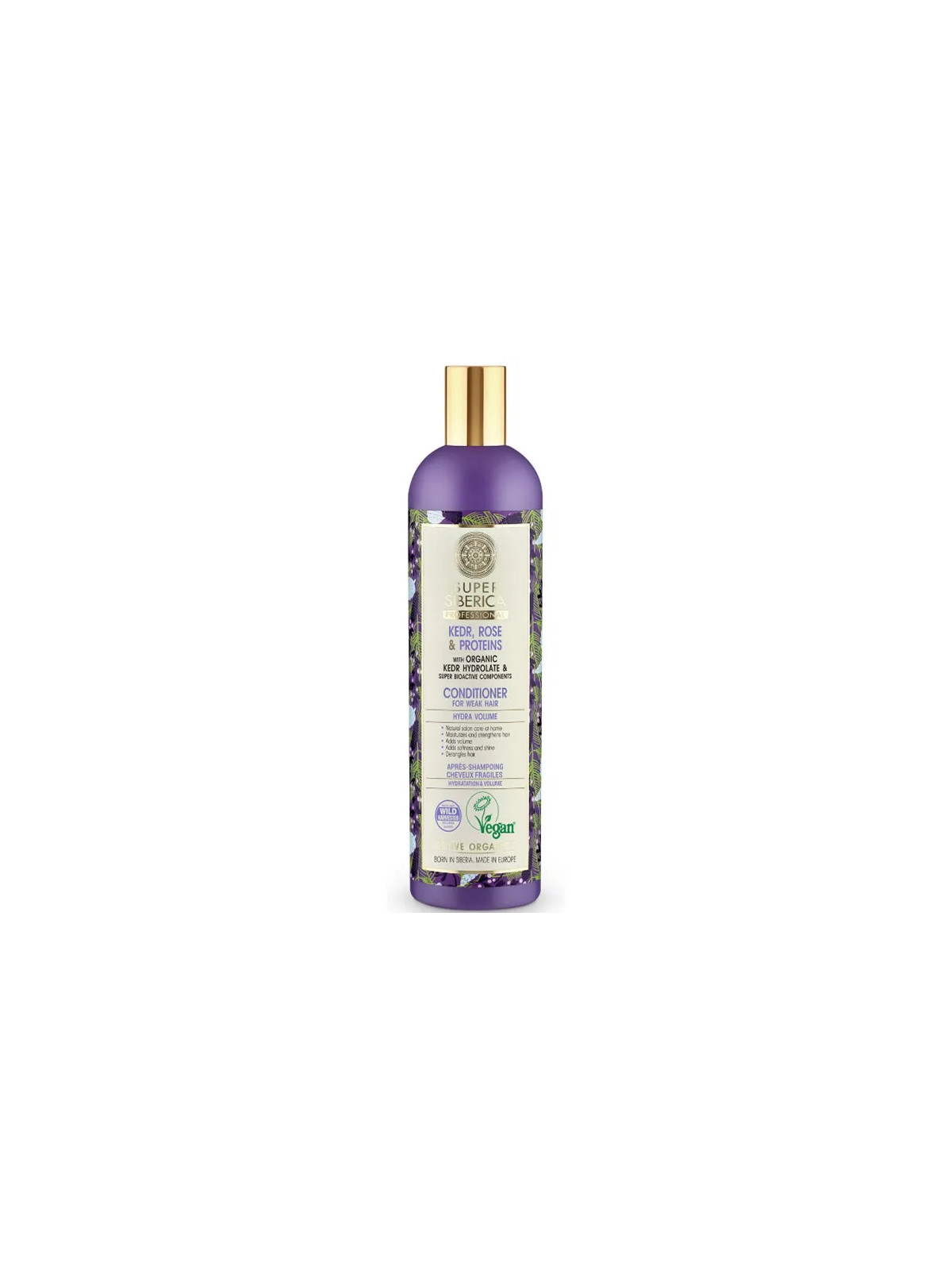Natura Siberica Après-Shampooing Hydra Volume 400ml