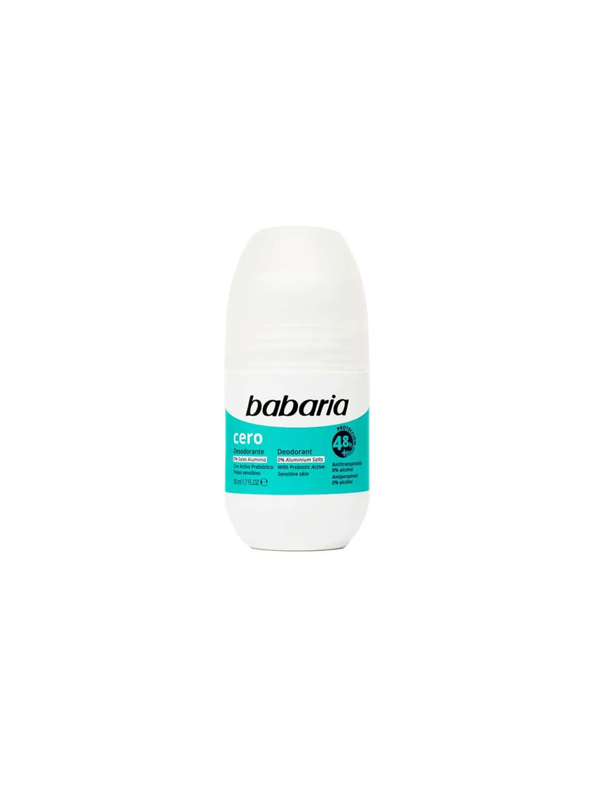 Babaria Déodorant Roll-On Zéro 50ml