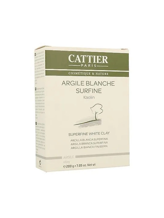 Cattier Argile Blanche Surfine 200 g