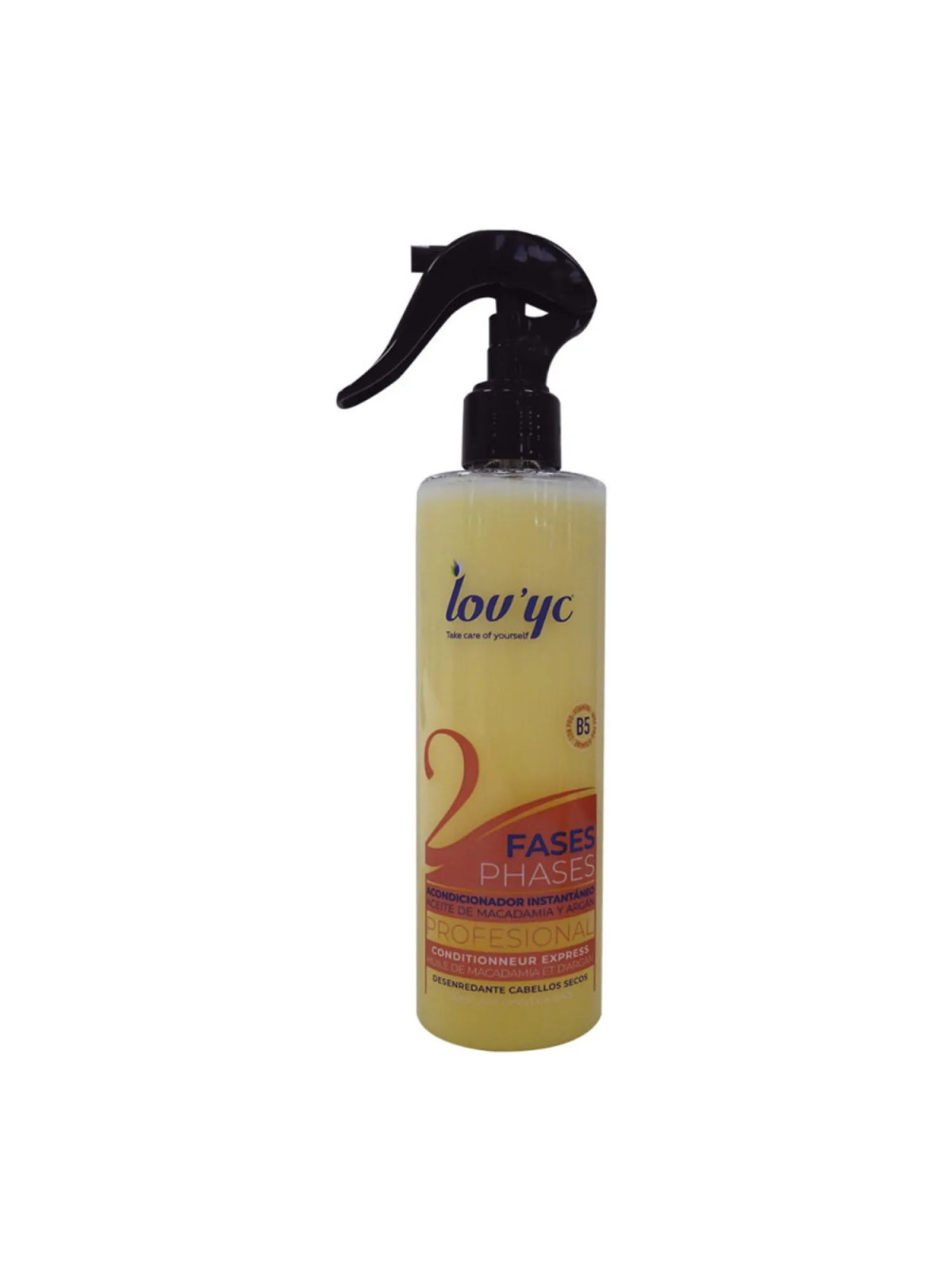 Lovyc Après-Shampooing Biphasé Cheveux Secs 300ml