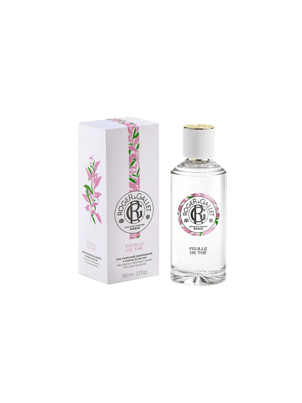 Roger & Gallet Feuille de Thé Eau Parfumante Bienfaisante 100ml