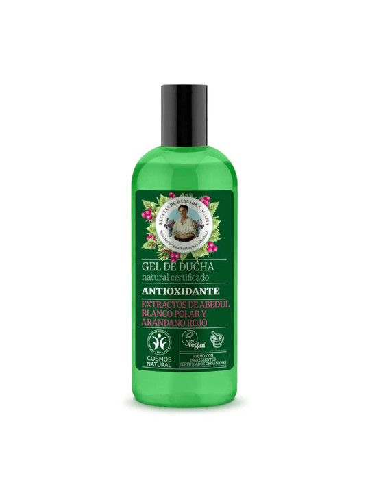 Green Agafia Canneberge Gel de Bain Anti-Oxydant Naturel 260ml