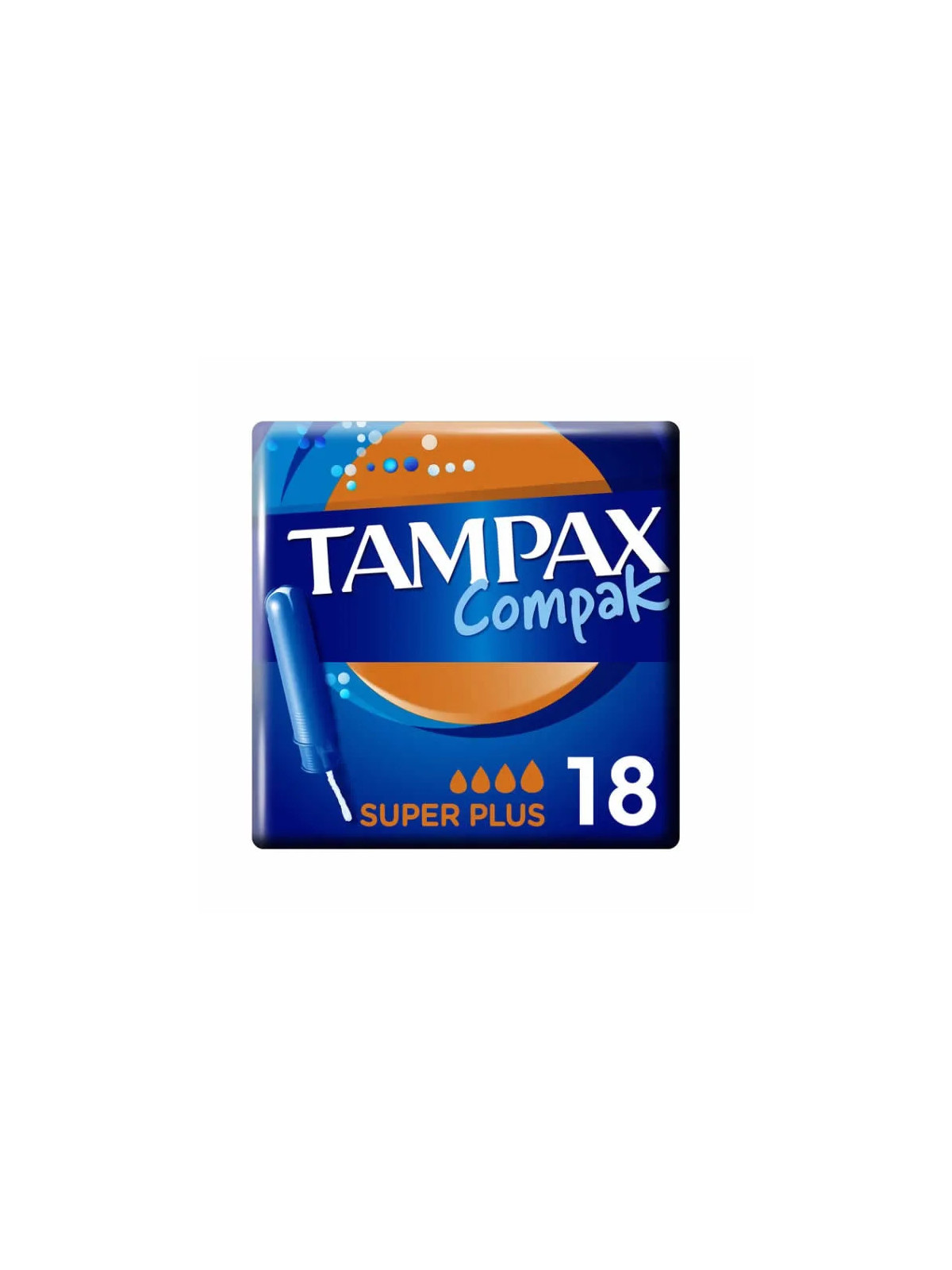Tampax Compak Super Plus 18 unités