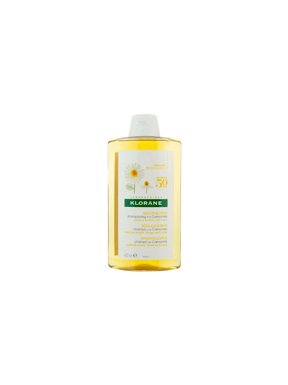 Klorane Shampooing Illuminateur à la Camomille Blonde Reflex 400ml