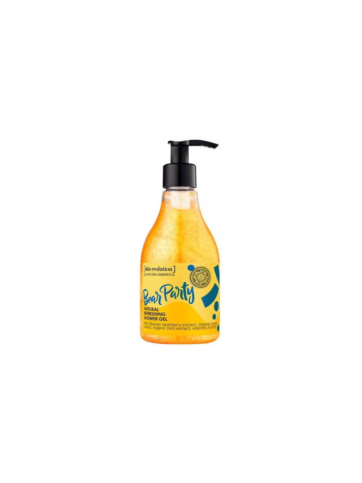 Natura Siberica Bear Party Gel Douche Naturel Rafraîchissant 260 ml