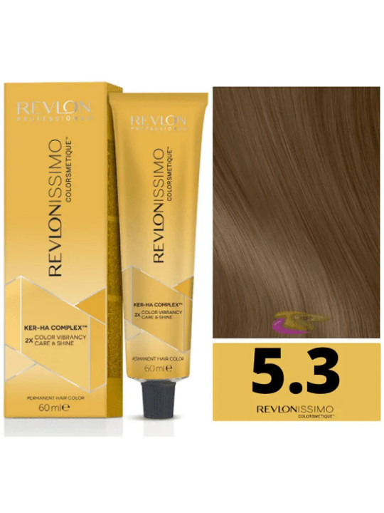 Revlon Revlonissimo Colorsmetique 5.3 Châtain Clair Doré 60ml