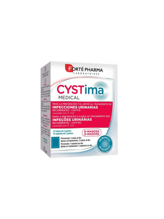 Forté Pharma Cystima Médical Infections Urinaires 14 Sachets