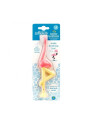 Dr. Brown's Brosse à Dents Enfant 1-4 Ans Flamant Rose