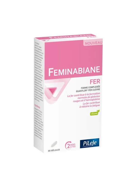 Pileje Feminabiane Fer 60 Capsules