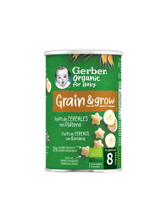 Gerber Céréales Soufflées Bio Banane