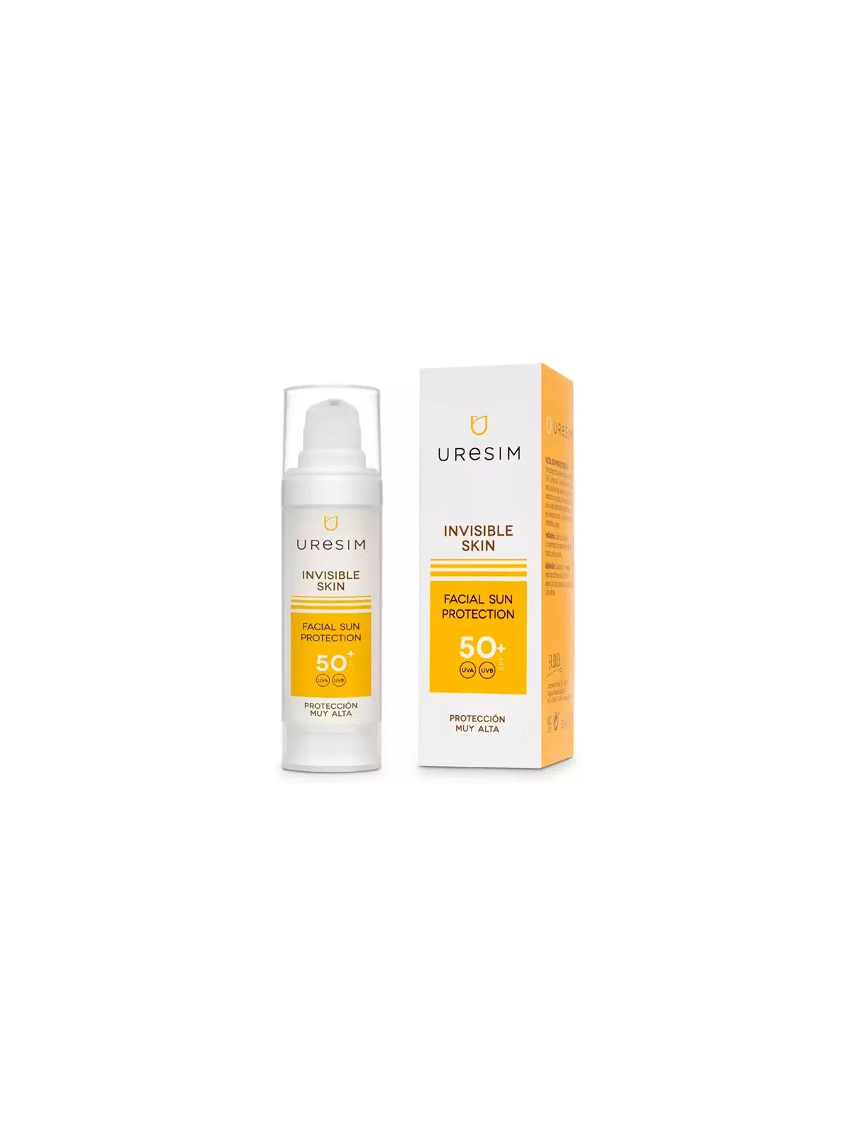 Uresim Invisible Skin Facial SPF50+ 30ml