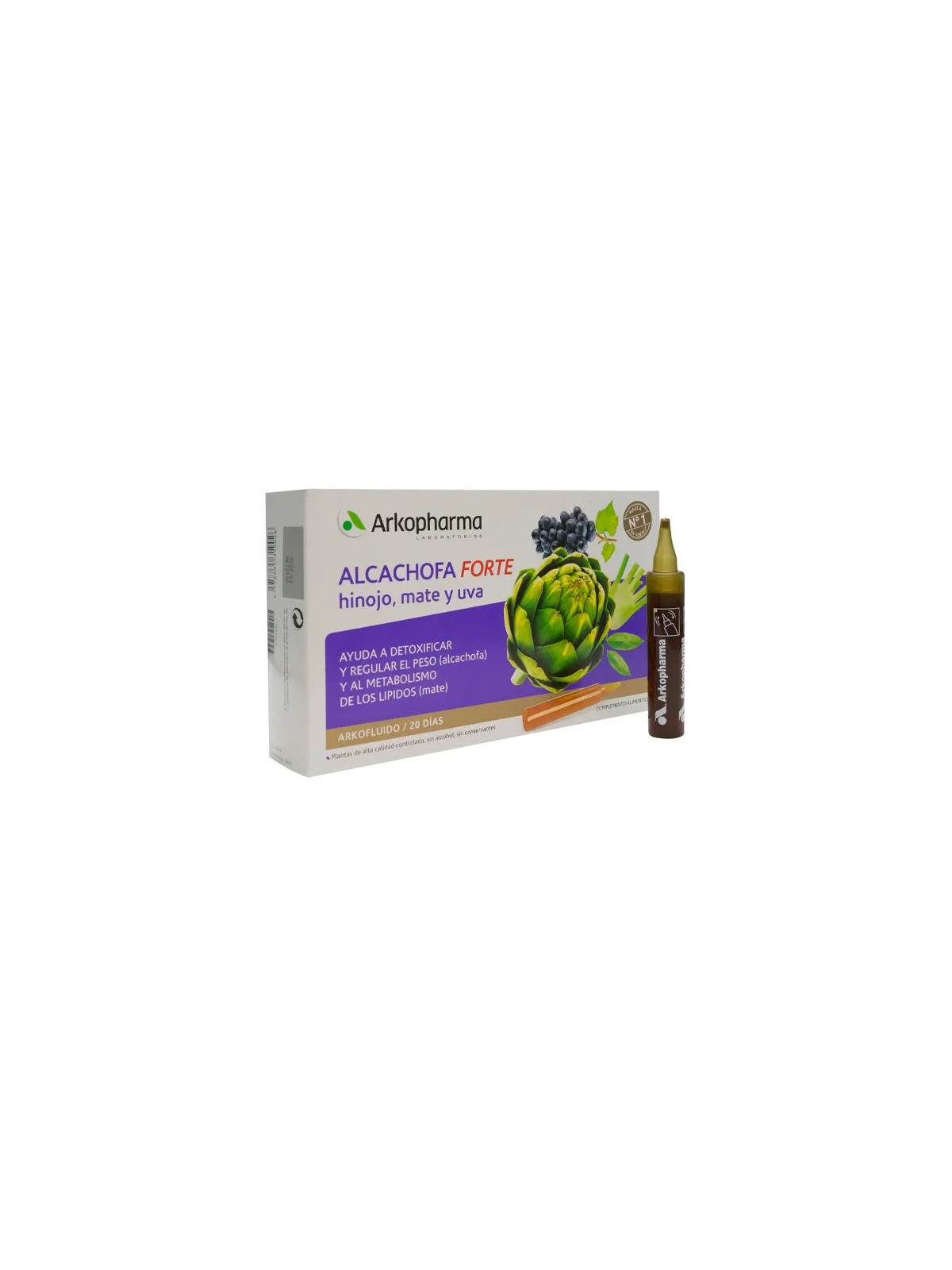 Arkopharma Arkofluido Artichaut Forte 20 Ampoules