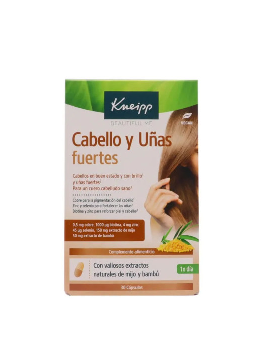 Kneipp Cheveux et Ongles Forts 30 Gélules