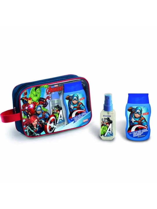 Marvel Avengers Eau de Toilette Vaporisateur 90ml Coffret 3 Produits