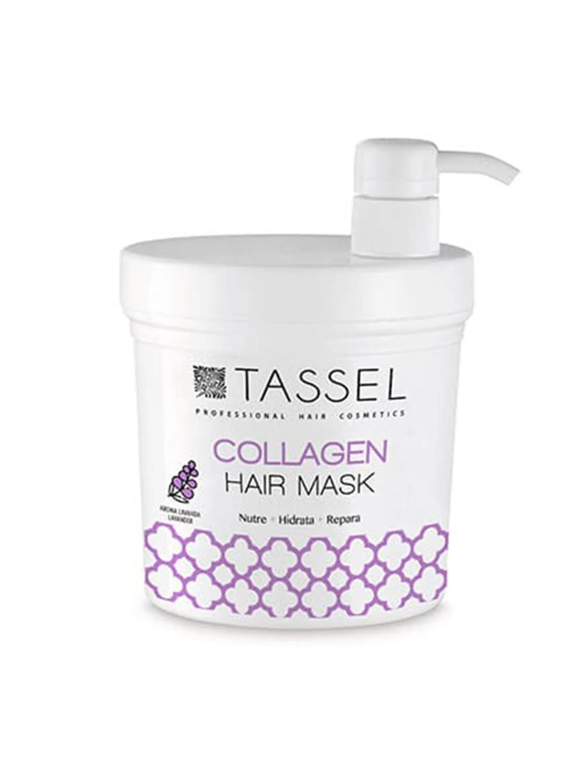 Eurostil Tassel Masque Capillaire Collagène Lavande 1000ml