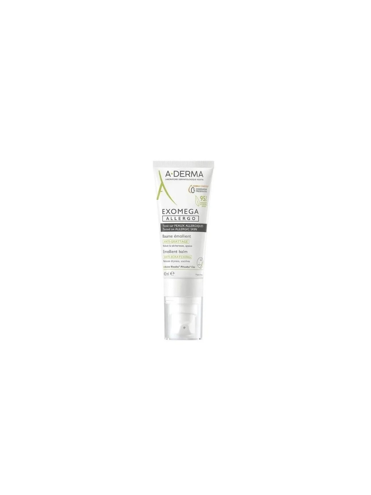 A-Derma Exomega Allergo Baume Émollient 40ml