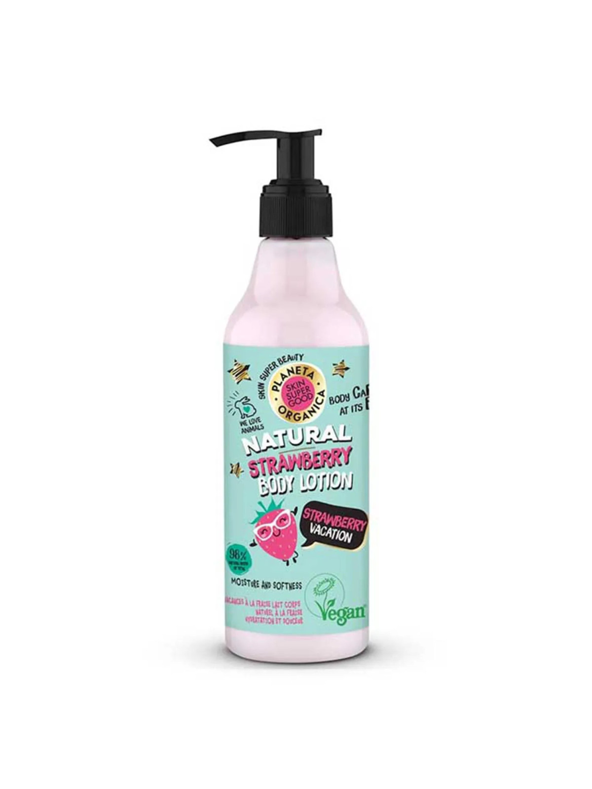 Natura Siberica Skin Super Good Crème Corps Naturelle Strawberry Dreams 250ml